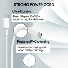 Load image into Gallery viewer, Mac Book Charger-96W USB C Fast Charger Power Adapter-Compatible with New Mac Book Air 13 Inch MacBook Pro 16 15 14 13 Inch 2021 2020 2019 2018-6.6ft USB C to C Charge Cable
